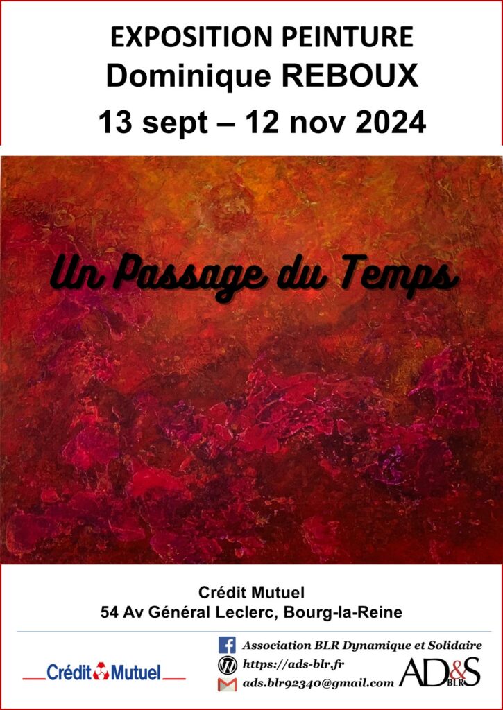 fond rouge avec inscription ,un passage du temps