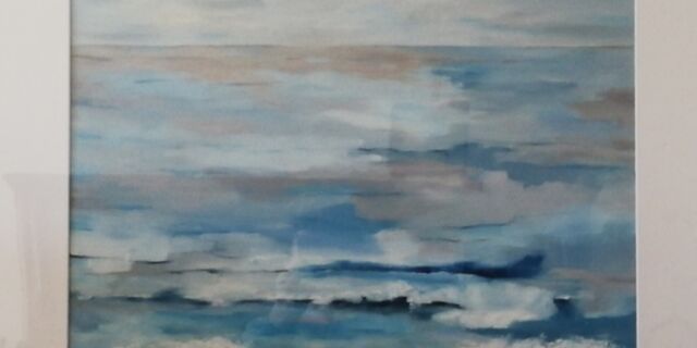 Rencontre entre la mer et le ciel